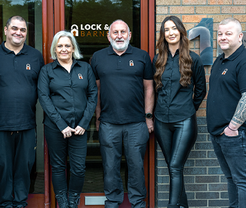The Barnsley Lock & Key team