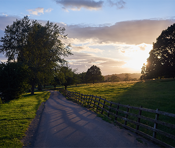 The picturesque Greasbrough Park, near Hoober, Rotherham, South Yorkshire