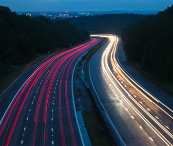 The M1 motorway which links Whiston with the wider South Yorkshire areas and UK