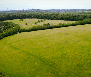 The tranquil views from Rother Valley near Aughton in South Yorkshire
