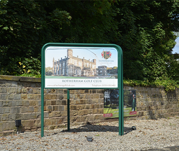 The popular Rotherham Golf Club on the outskirts of Thrybergh