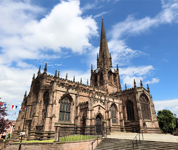 Rotherham Minster near Moorgate