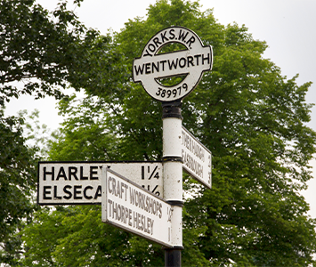 Wentworth, a village steeped in history near Rotherham, South Yorkshire